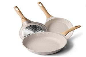 Marble Cookware Set with Frying Pan