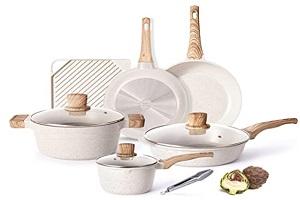 Marble Granite Cookware Set