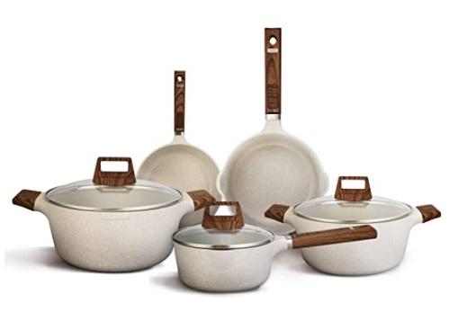 Marble Non Stick Cookware Set