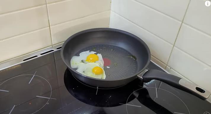 Cook the Food on the frying pan